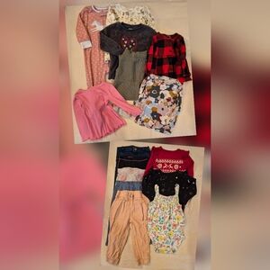 Bundle Of Baby Girls Clothing Size 18 Months